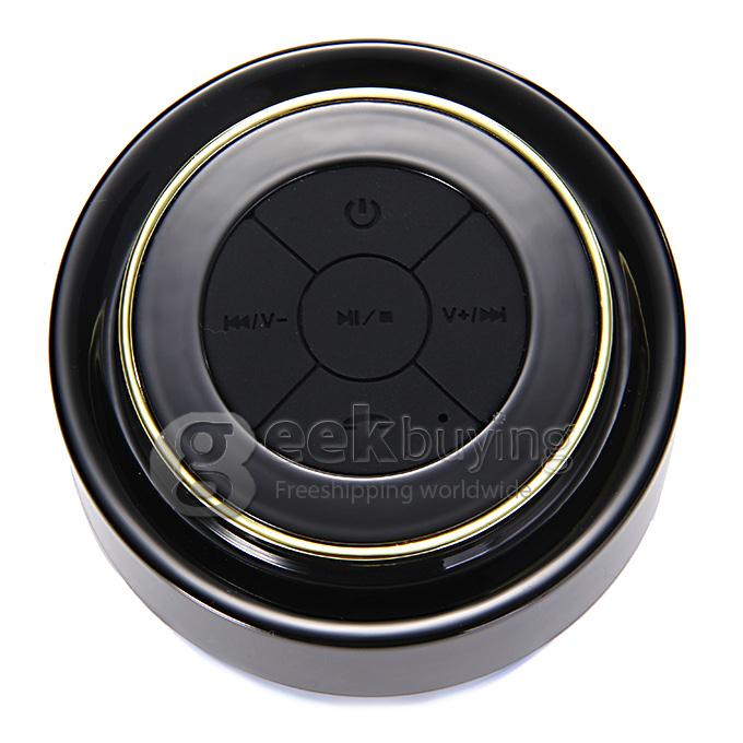 F102 IP67 Waterproof Creations Wireless Bluetooth 3.0 Shower Suction Speaker Hand-free Function - Gold
