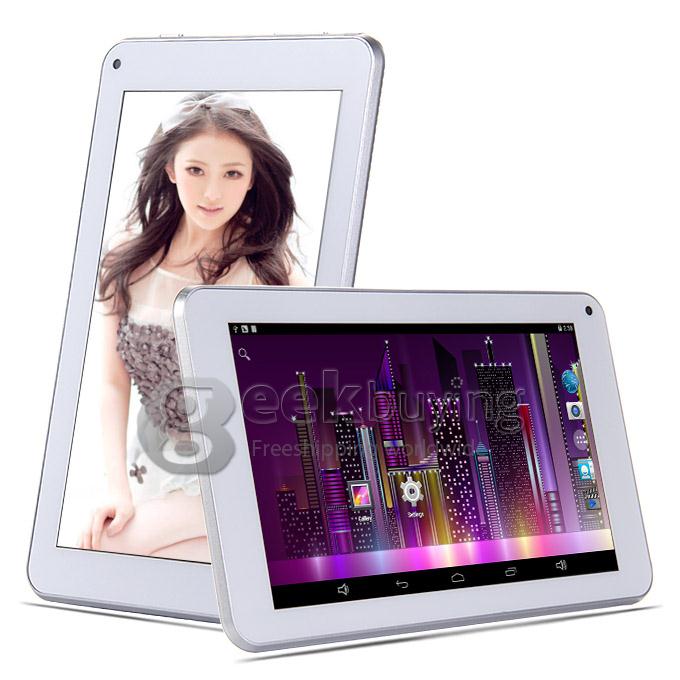 H7 Smart RK3126 Cortex-A9 Quad Core 7 Inch Tablet PC Android 4.4 OS 8GB ROM IPS Capacitive Touch Screen  - White
