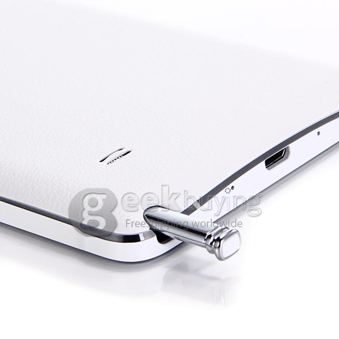 NO.1 Note 4 5.7inch 3G MTK6582 Quad-Core 1.3GHz Smartphone Android 4.4 1GB RAM 8GB ROM 8.0MP+5.0MP HD Air Gesture- White