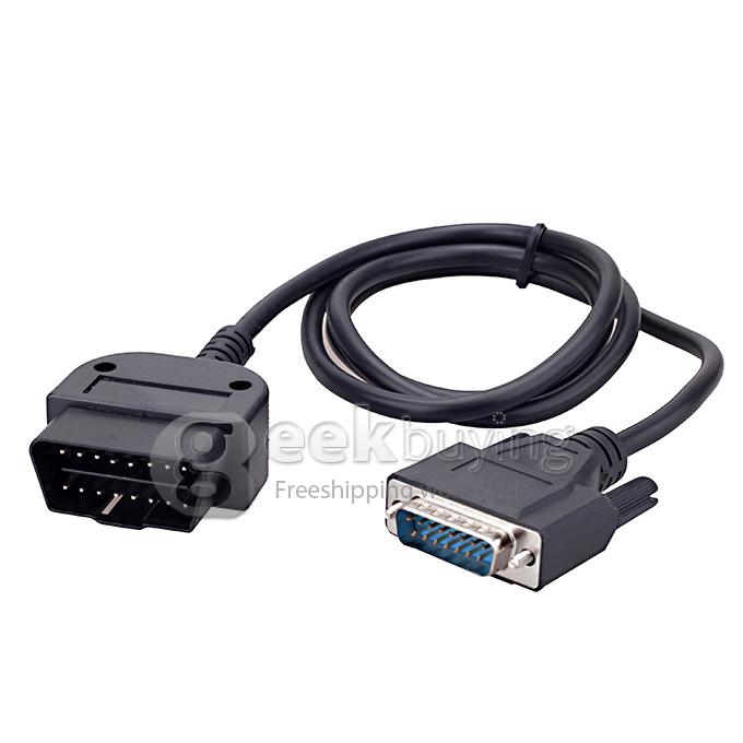 Professional D900 OBD2 Read Decoder Scanner / Car Diagnostic Tool - Black + Orange