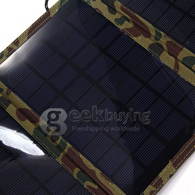 10.5W Portable Folding Solar Charging Bag Solar Panel for iPhone Samsung HTC