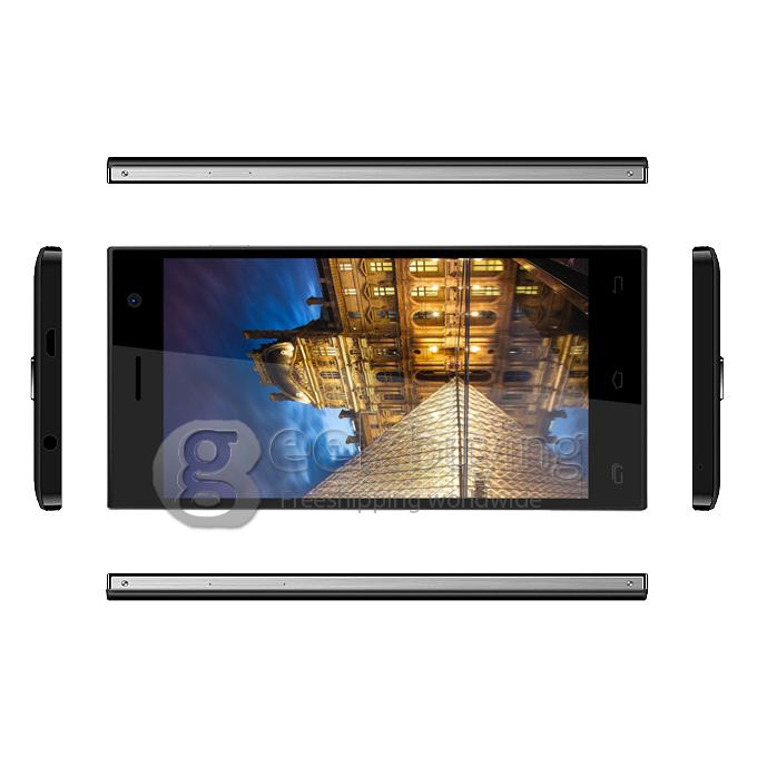 LEAGOO Lead 1i MTK6582 Quad Core 1.3GHz 5.5Inch Smartphone Android4.4 1GB+8GB 13.0MP 5.0MP IPS HD 3G/GPS/OTG - Black