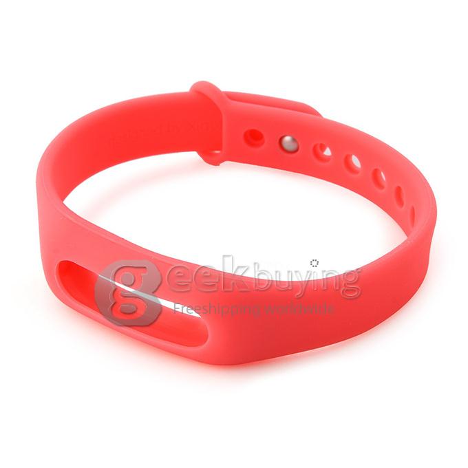 Replacement Wrist Strap Wearable Wrist Band for XIAOMI MI Band Bluetooth Bracelet - Pink