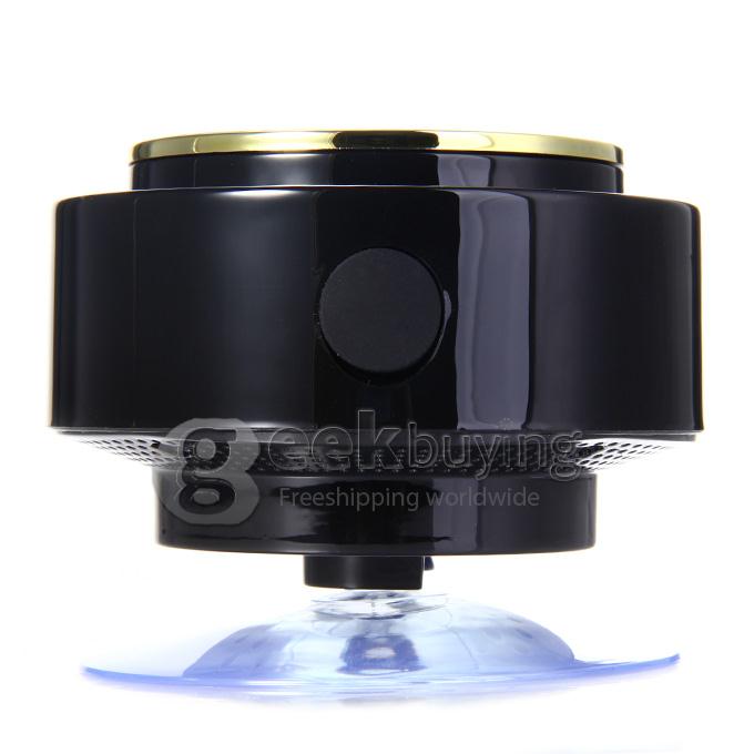 F102 IP67 Waterproof Creations Wireless Bluetooth 3.0 Shower Suction Speaker Hand-free Function - Gold