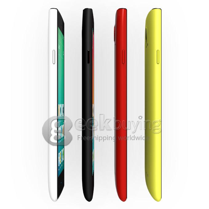 INEW V1 5.0 inch Android 4.4 Smartphone MTK6582 Quad Core 1.3GHz 1GB RAM 8GB ROM WiFi GPS 3G FWVGA IPS - White