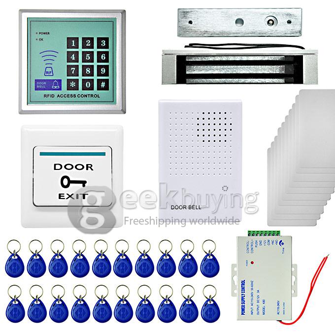 MJPT008 RFID Proximity Entry Lock Keypad Access Control System Kit Set