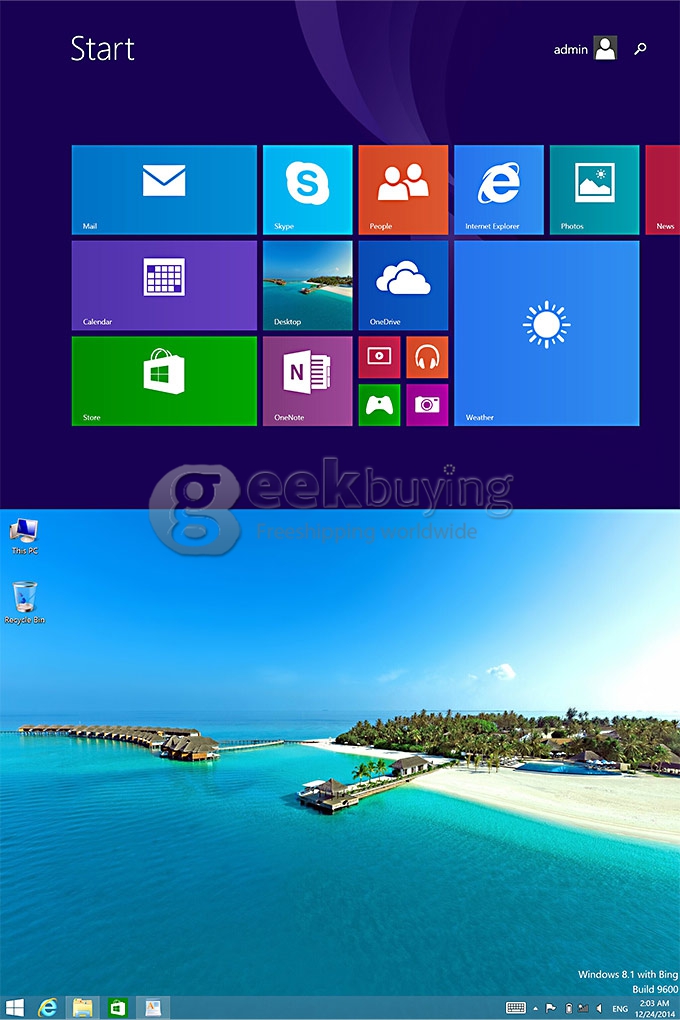Teclast X98 Air II Dual OS Intel Bay Trail-T Z3736F Quad Core 2.16 GHz 9.7 Inch Tablet PC Android 4.4 & Windows 8.1 2048*1536 IPS 2GB/32GB