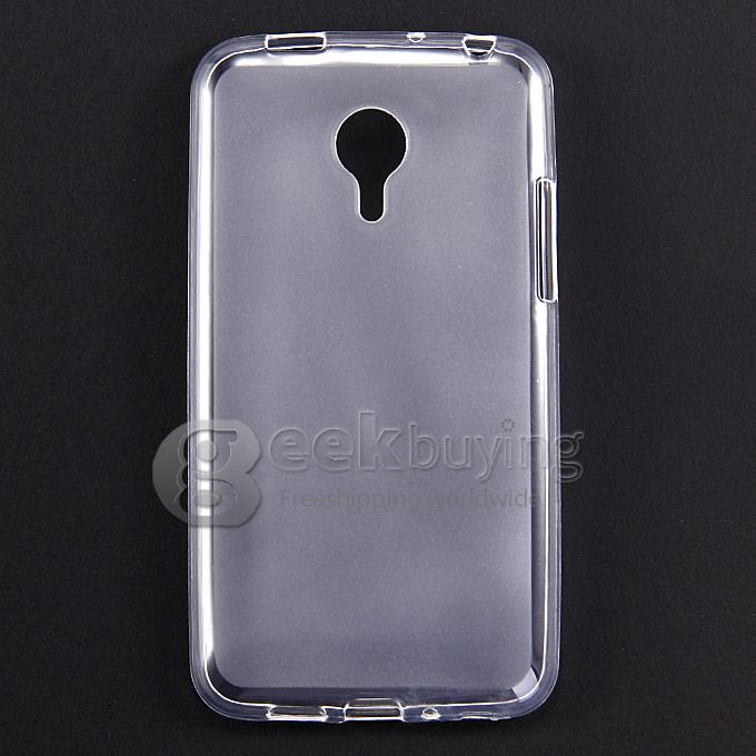 [HK Stock]Original Silicon Protect Cover Brand New Soft Case for MEIZU MX4 - Transparent
