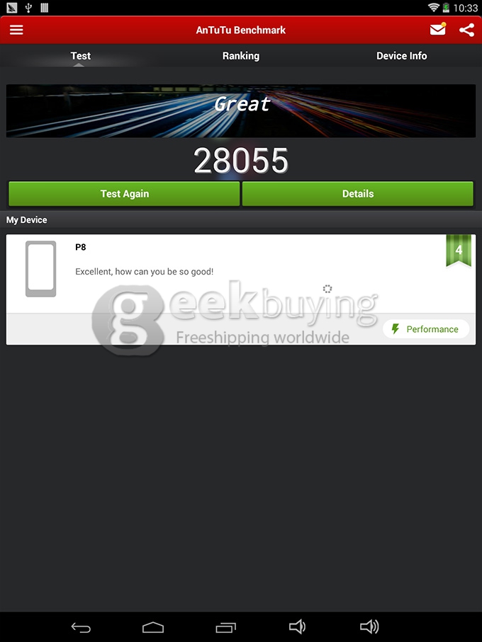 PiPO P8 RK3288 Quad Core 7.9 Inch Android 4.4 OS Tablet PC 2GB/16GB Retina 2048*1536 Touch Screen 2.4G/5G WiFi 3G/GPS White