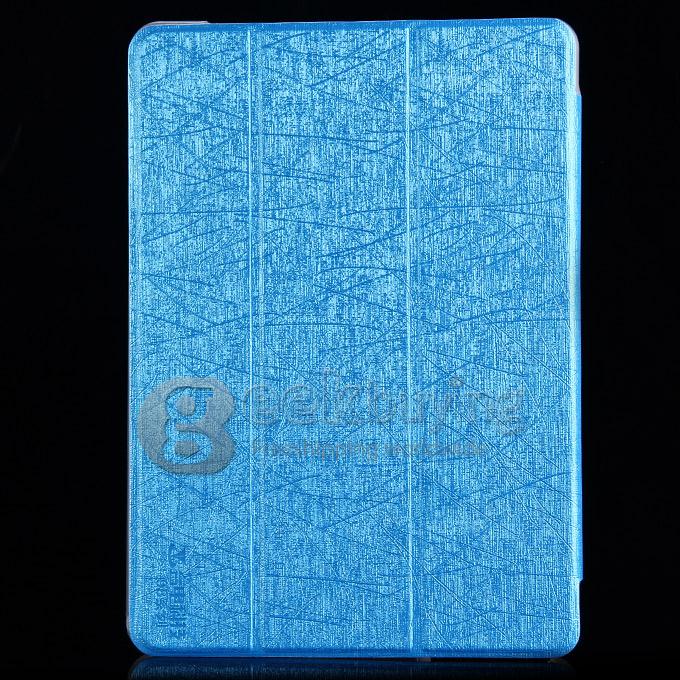 High Quality PU Leather Stand Case for Teclast P98 3G x98Air x98AirII Tablet PC - Blue