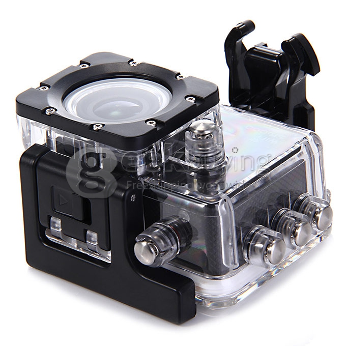 [France Stock]SJCAM SJ5000 WiFi Sports Camera Novatek 96655 14MP 1080P 2.0 Inch 170 Degrees Lens Waterproof Diving HD Camcorder Car DVR - Black