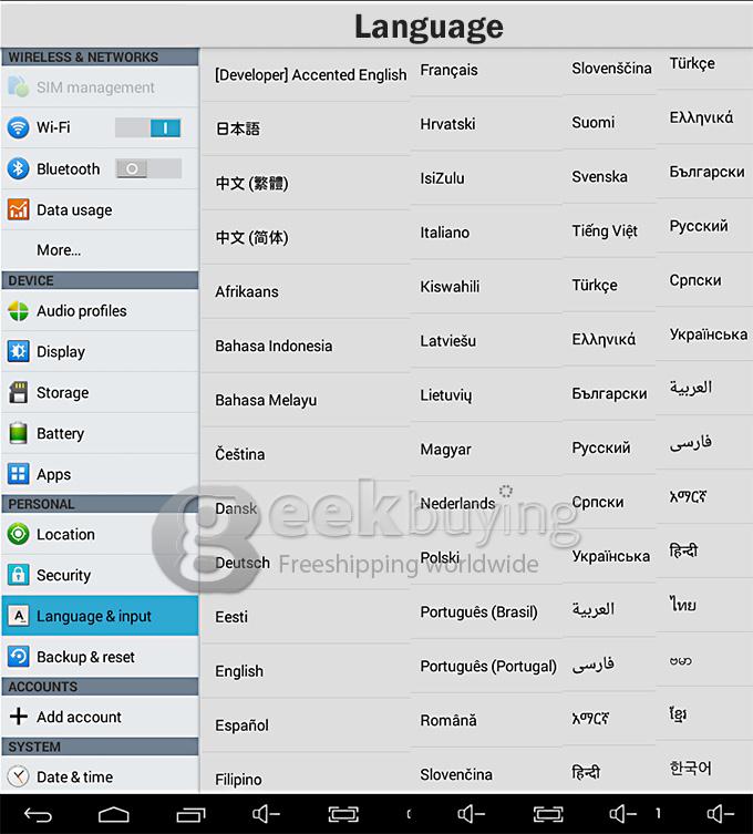 ICOU Q7 3G Phone Call Android 4.4 Tablet PC 7 Inch MT8382 Quad Core 8GB ROM GPS Bluetooth - White