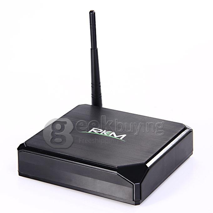 RKM MK80 Plus Allwinner A80 Octa Core 4K Media Player 4G RAM 32G ROM 802.11AC 2.4G/5G WIFI Bluetooth SATA DLNA USB 3.0 - Black