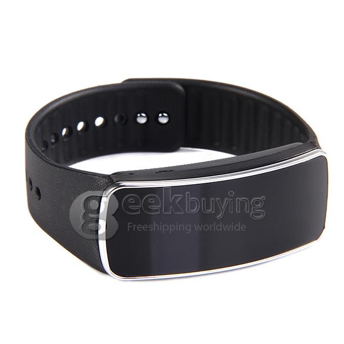 T2 Fitness Waterproof Bluetooth 4.0 OLED Smart Bracelet Watch Wrist Band for iPhone Android Phone - Black