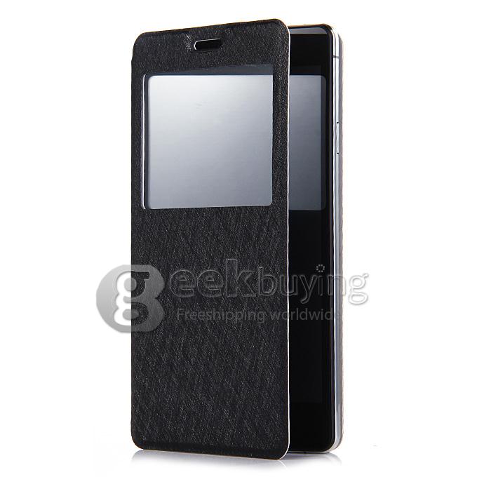 JIAKE V13 5.5inch Android 4.4 Phone MTK6572W Dual Core 1.2GHz Smartphone QHD 4GB ROM 2.0MP+0.3MP 3G GPS Smart Wake-Black