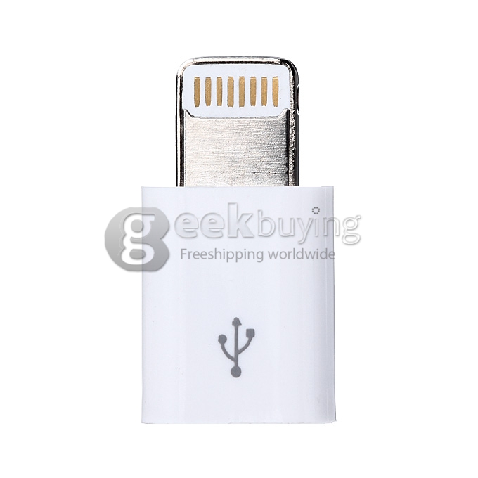 New Micro USB Female to 8 Pin Male Data Adapter Convertor for Apple iPhone 6/6 Plus/5S 5C 5 iPhone 6s