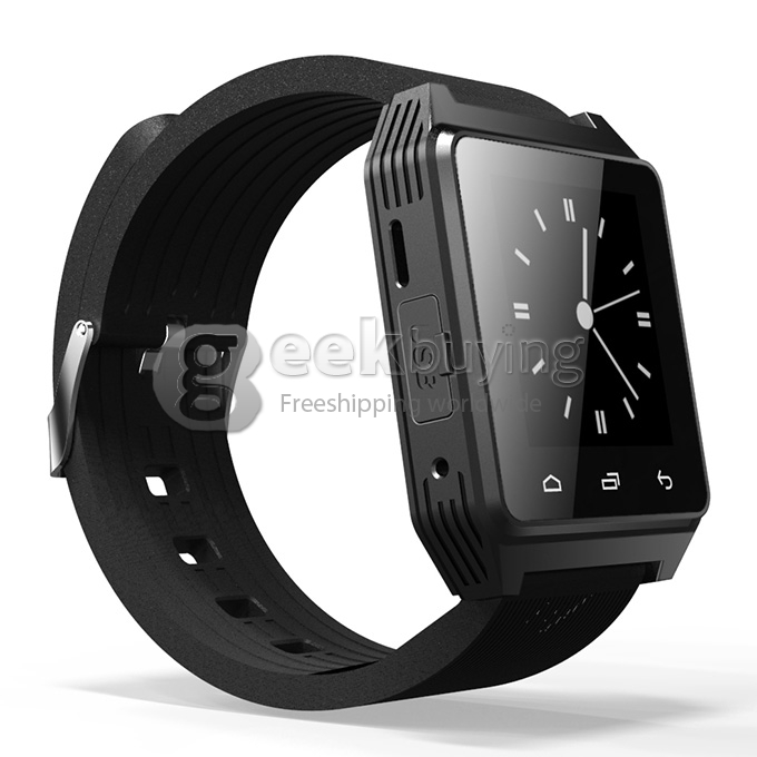 RWATCH M28 Anti Lost Smart Bluetooth Watch 1.4 Inch Touch Screen with Mic for Android Devices - Black