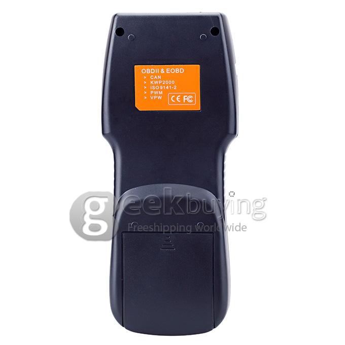 Professional D900 OBD2 Read Decoder Scanner / Car Diagnostic Tool - Black + Orange