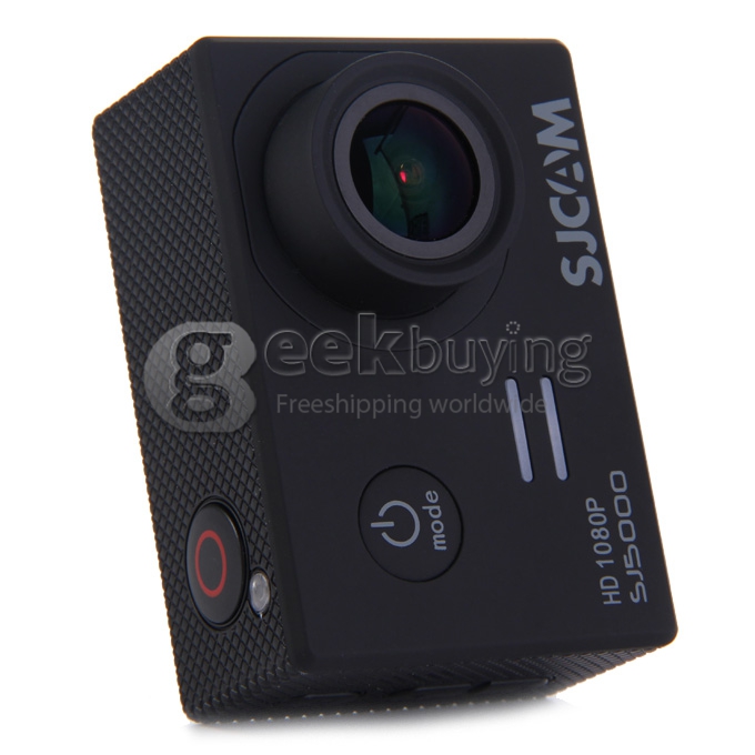 SJCAM SJ5000 Sports Camera Novatek 96655 14MP 1080P 2.0 Inch 170 Degrees Lens Diving HD Camcorder Car DVR - Black