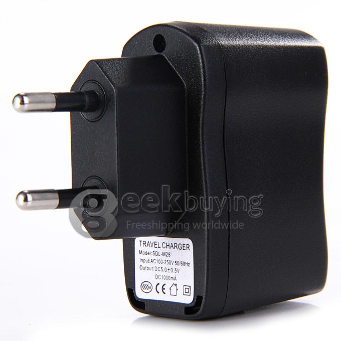 [Spain Stock] EU Power Adapter Charger for SJ4000/M10/SJ5000/SJ5000 Plus Yi Xiaoyi Action Camera