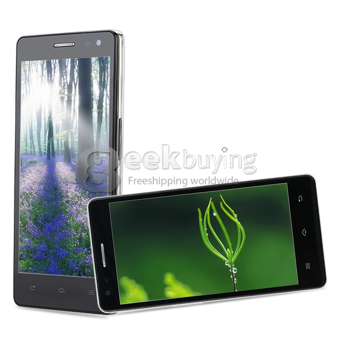 VK1000 5 Inch FDD-LTE 4G Smartphone IPS QHD Screen MTK6582+6290 Dual Platform 1GB RAM 4GB ROM 8.0MP Android 4.2 OTG/GPS - White