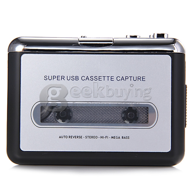 Hotest USB Cassette Tape to MP3 Converter Player Use USB Flash Drive/Flash Memory/Disk Pen Drive
