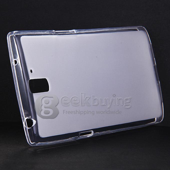 [HK Stock]High Quality Protective Silica Gel Case for One Plus One - Transparent