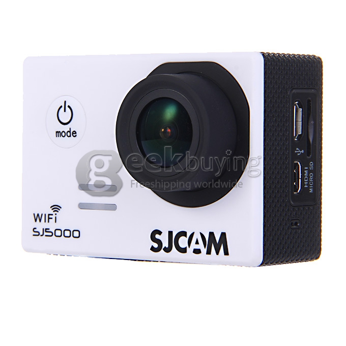 [UK Stock]SJCAM SJ5000 WiFi Sports Camera Novatek 96655 14MP 1080P 2.0 Inch Car DVR(White) + Tronsmart USB 2.0 All-in-one Memory Card Reader