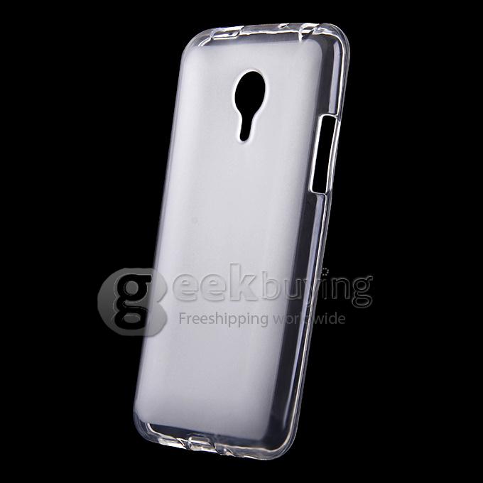 [HK Stock]Original Silicon Protect Cover Brand New Soft Case for MEIZU MX4 - Transparent