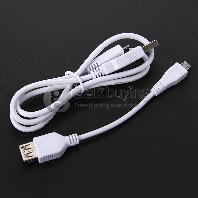 Teclast X80H Dual OS Android 4.4+Win 8.1 Tablet PC 2GB/32GB Intel Z3735F Quad Core 1.83GHz 8 Inch IPS 1280x800 HDMI WiFi Bluetooth - White + Gray