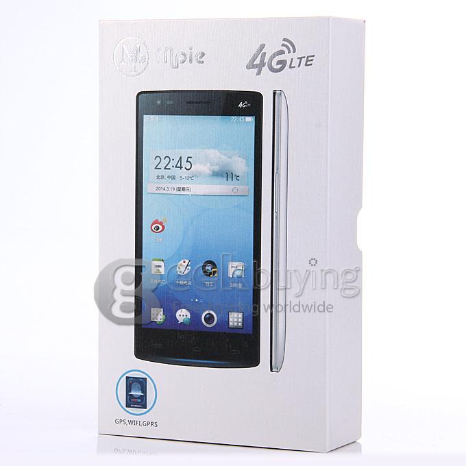MPIE P3000T 5.0 Inch HD 4G LTE Android4.4 2GB 16GB Smartphone MTK6592+6290 Octa Core 1.7GHz 8.0MP Miracst - White