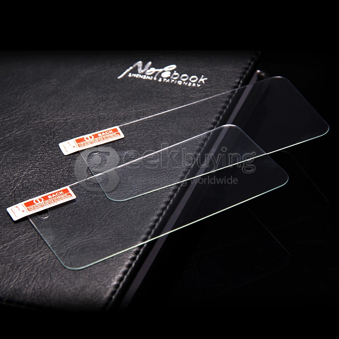 [Wholesale]DHL Delivery 100pcs Toughened Glass 0.33mm Screen Protector Film Cover Arc Edge Back Paste for iPhone 4/4s with Retail Package