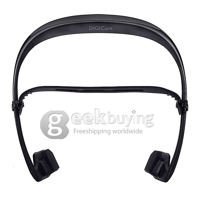 Digicare DO Bone Conduction Headphone Ear Hook Wireless Bluetooth Earphone with NFC and Speaker Connection Call Function - Black