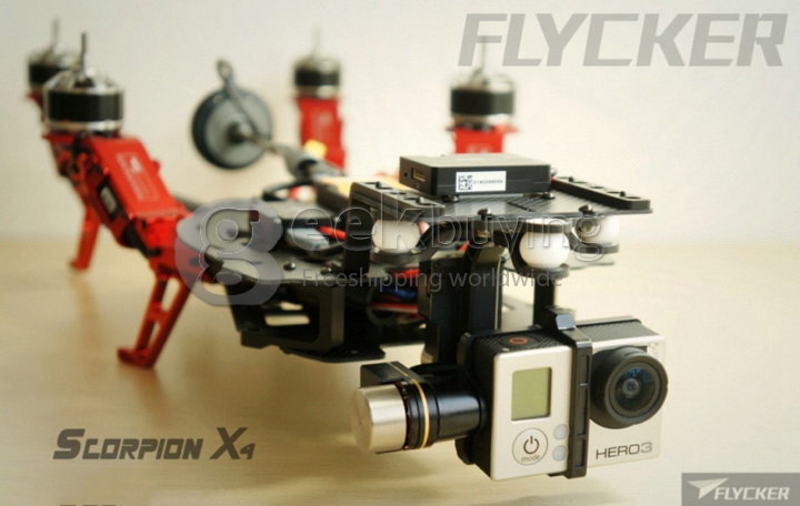 Flycker Quad Copter Scorpion X4 Frame