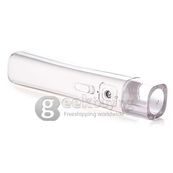 MI Nano Skin Portable Humidifier Mini Facial Sprayer Replenishment Beauty Instrument + Power Bnak - White