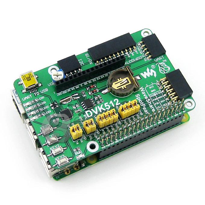 Raspberry Pi RPi Model A+ (Package A) Accessory Kits ARM11+LCD+DVK512+PCF8591+L3G4200D+LSM303DLHC+74LVC8T245+Mix Board