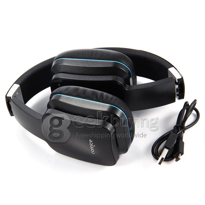 Cannice Headblue 2 Smart NFC Wireless Bluetooth 4.0 Headphone Pronunciation Noise Cancelling - Black