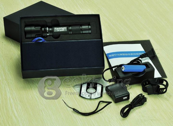 720P HD Police Equipment Waterproof LED HD Flashlight DVR with Speaker