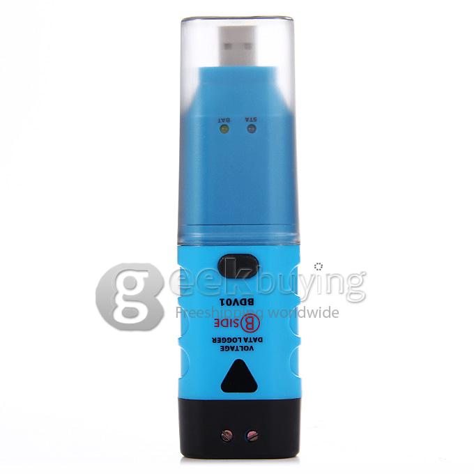 Bside BDV01 DC Voltage Data Logger USB 0-30V Resolution 64KBytes1 Sec Samp LED Alarm