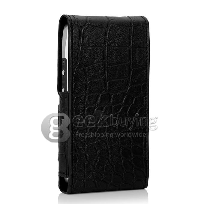 Original Protective PU Leather Hard Flip Cover Shell for Doogee DG700 Smartphone