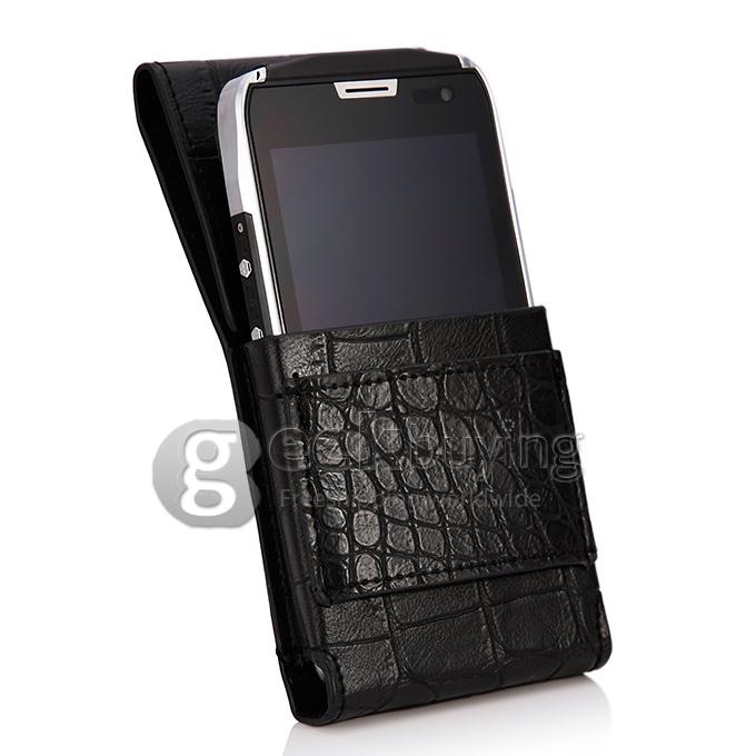 Original Protective PU Leather Hard Flip Cover Shell for Doogee DG700 Smartphone