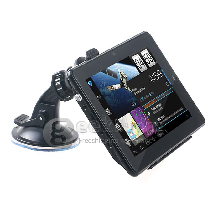 7 Inch TFT- LCD Touchscreen HD 800*480 Android 4.0.4  Car DVR GPS Navigator with 8GB BT FM Wifi- European Map