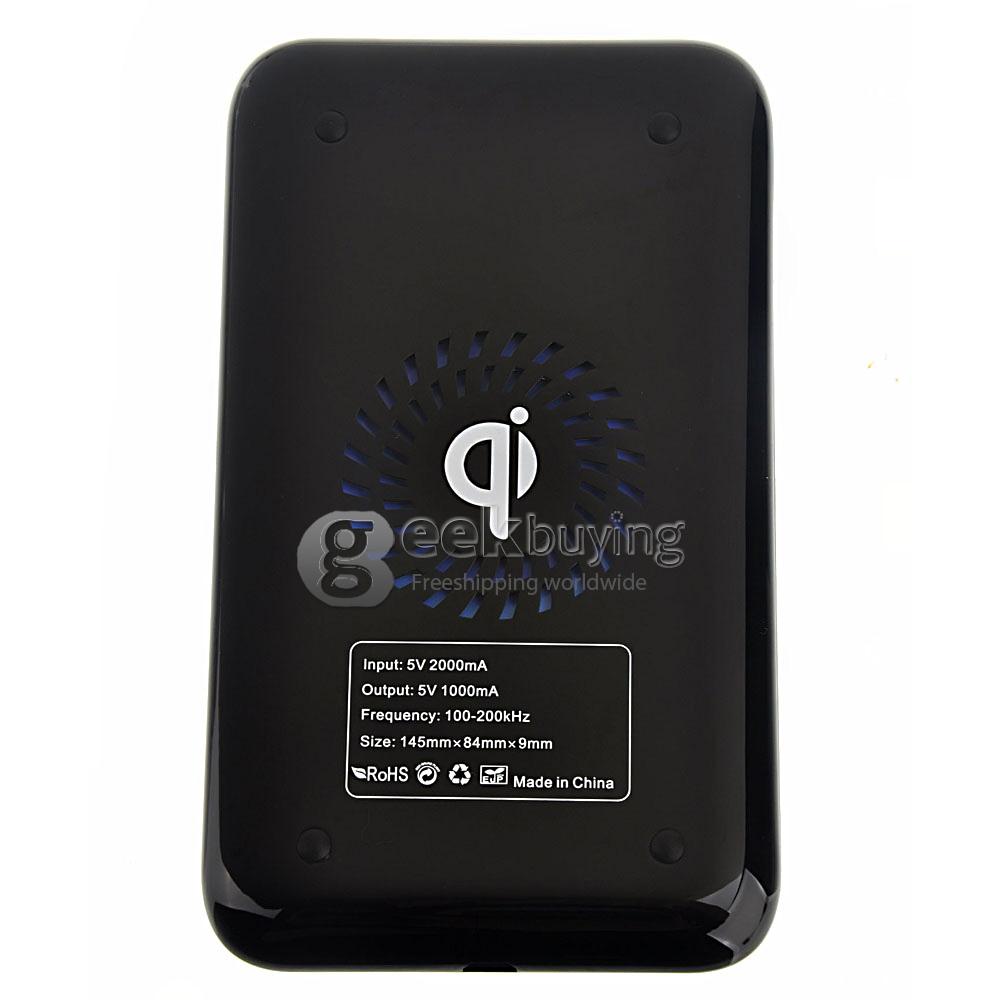 [US Stock] QI Wireless Charging Charger Pad Wireless Charger Receiver for Samsung Galaxy Note Edge N915V N915P N915T N915A - Black