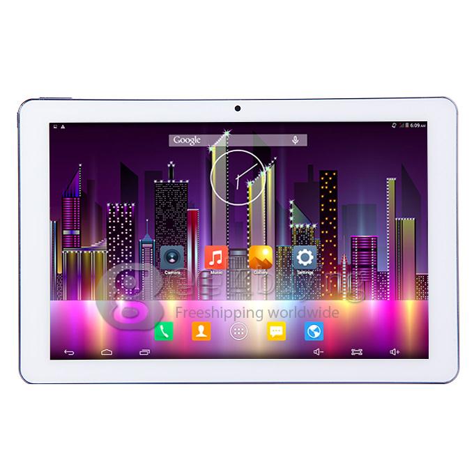 HUU H1088 10 Inch 3G Phone Call Tablet PC Android 4.4 OS Quad Core 1GB/16GB IPS Screen BT/GPS - White