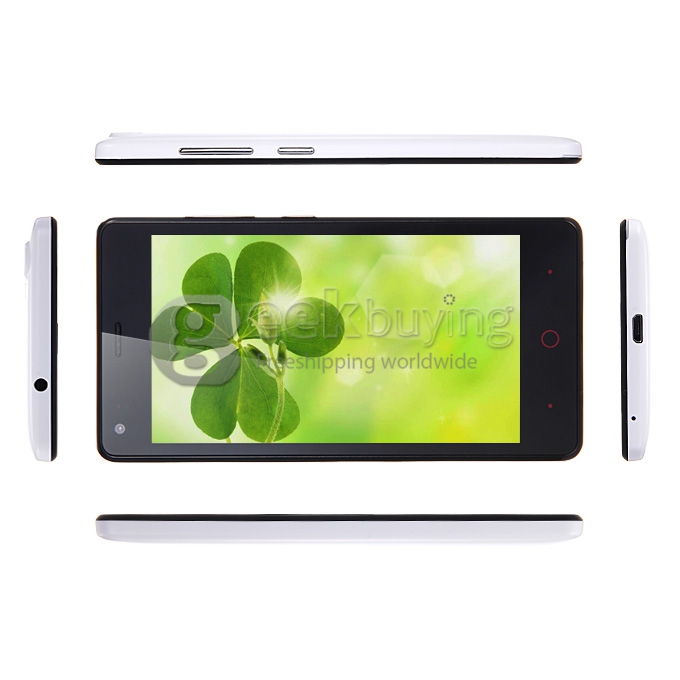 Elephone G1 4.5 inch Android Phone FWVGA IPS MTK6582M Quad Core Android 4.4 Smartphone 4GB ROM 5MP GPS WIFI - White