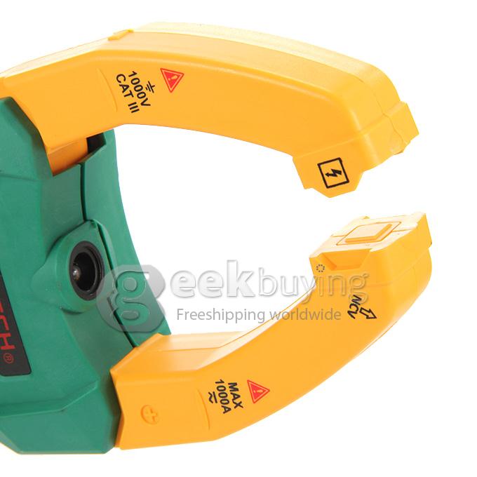 MASTECH MS2115A Digital Clamp Meter AC DC Current Voltage Resistance Tester