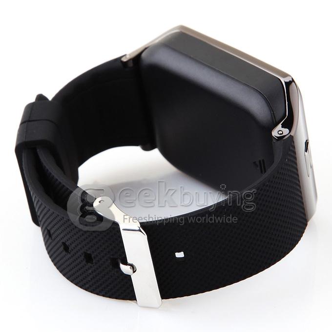 ZGPAX S29 Smart Watch Phone Bluetooth Watch Quad Band 1.54 Inch FM 1.3MP Camera Multi-language - Black