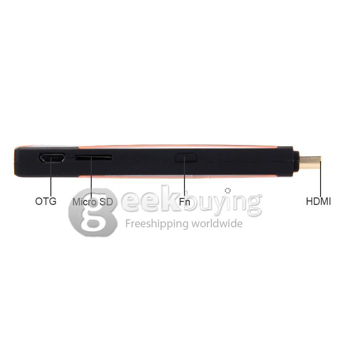 X1 4K TV Dongle Stick RK3288 Android 4.4 2G RAM 8G ROM XBMC KODI WIFI Bluetooth - Black