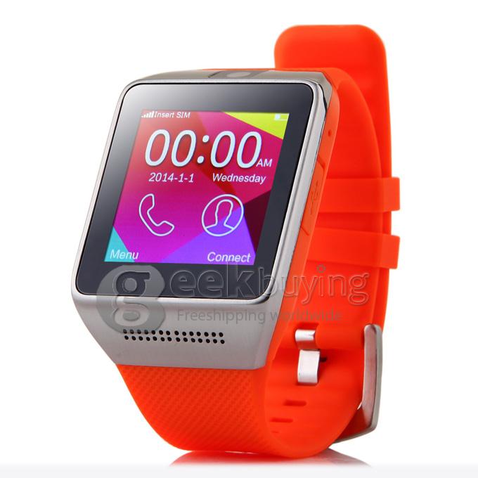 Atongm W008 Smart Watch Phone Bluetooth Watch 1.54 Inch Pedometer Anti-lost SIM Card Slot Sync Smart Devices - Orange