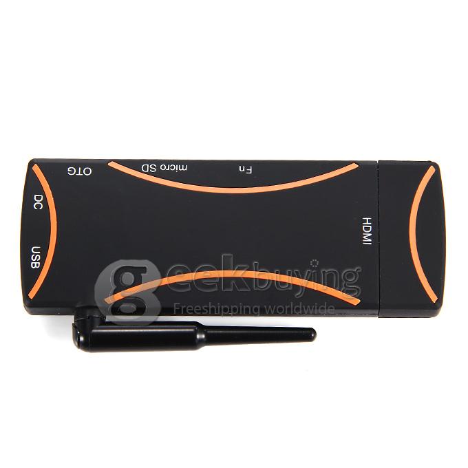 X1 4K TV Dongle Stick RK3288 Android 4.4 2G RAM 8G ROM XBMC KODI WIFI Bluetooth - Black